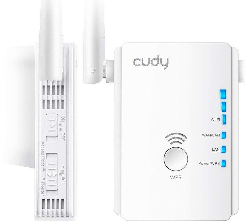 Cudy AC750 Répéteur WiFi Double Bande - Point d'accès Wi-Fi 750 Mbps