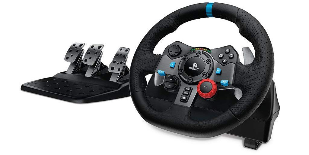Volant de course Logitech Driving Force G29 pour PS4, PS3 et PC + Pédales