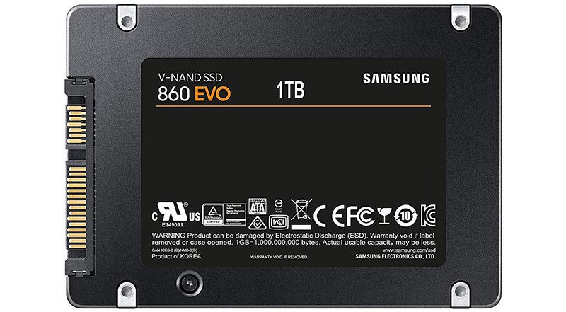 Samsung SSD Interne 860 EVO 2.5 (1 To) - MZ-76E1T0B EU