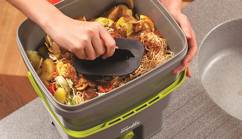 Skaza - mind your eco Bokashi Poubelle Organico de compostage pour déchets de Cuisine