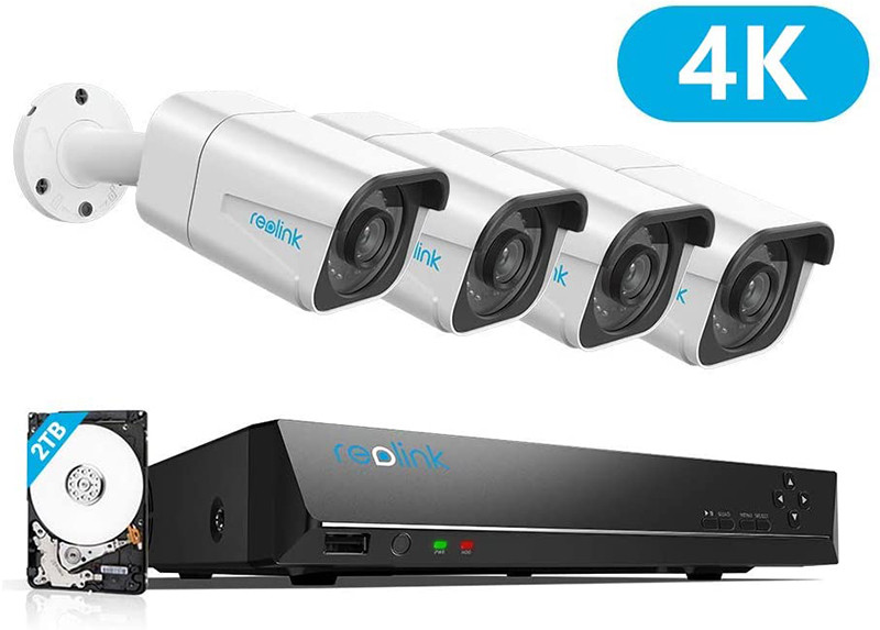 Avis caméra extérieur Reolink 4K Kit de Vidéo Surveillance avec Disque Dur 8-Canaux 2To NVR