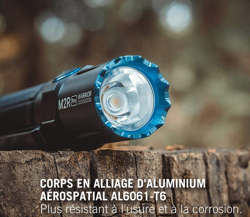 OLIGHT M2R Pro Warrior Lampe Torche LED Sortie MAX 1800 Lumens 300 Mètres