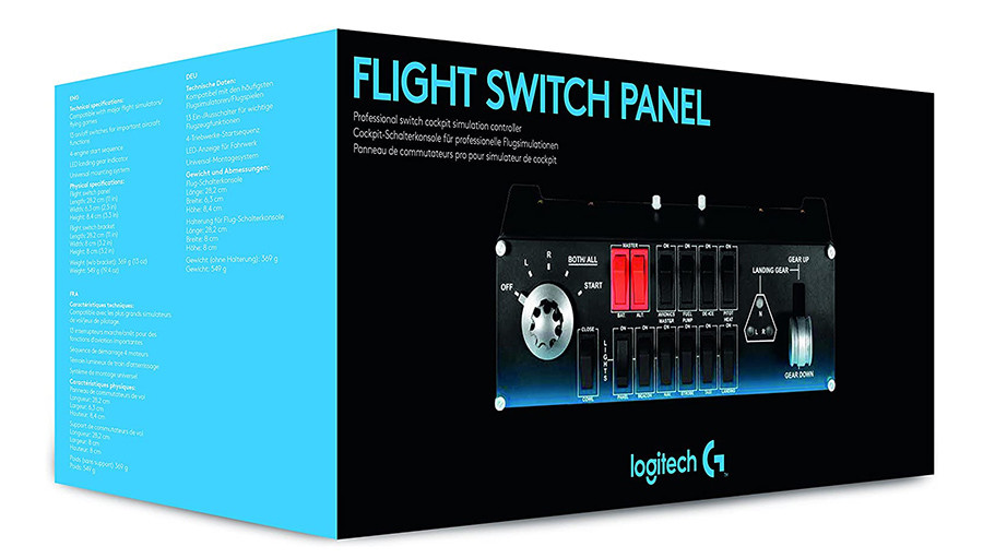 Test du Logitech G Saitek Pro Flight Switch Panel