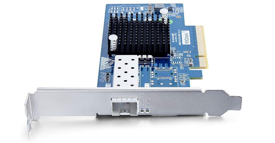 10Gtek Carte Réseau 10GbE PCIE pour Intel X520-DA1-82599ES Chip