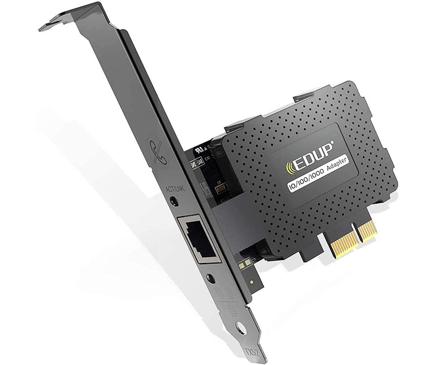 Avis EDUP Carte réseau Gigabit Ethernet PCI Express PCI-E 10 100 1000 Mbps