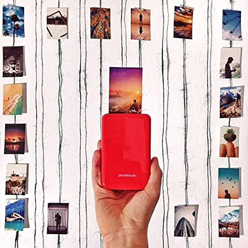 Polaroid Zip - Imprimante Équipée de la Technologie d’Impression sans Encre Zink