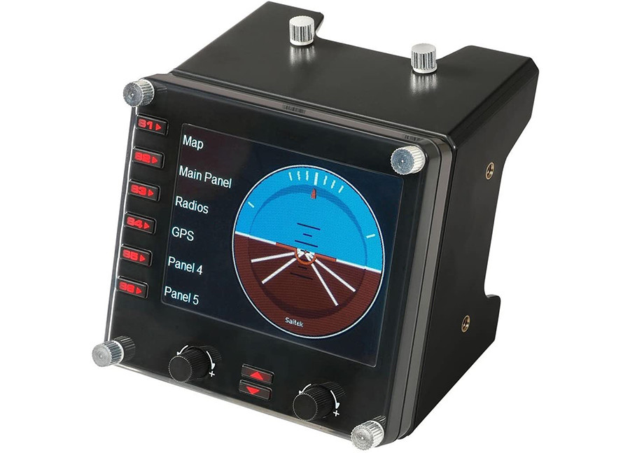 Test Logitech G Saitek Pro Flight Instrument Panel