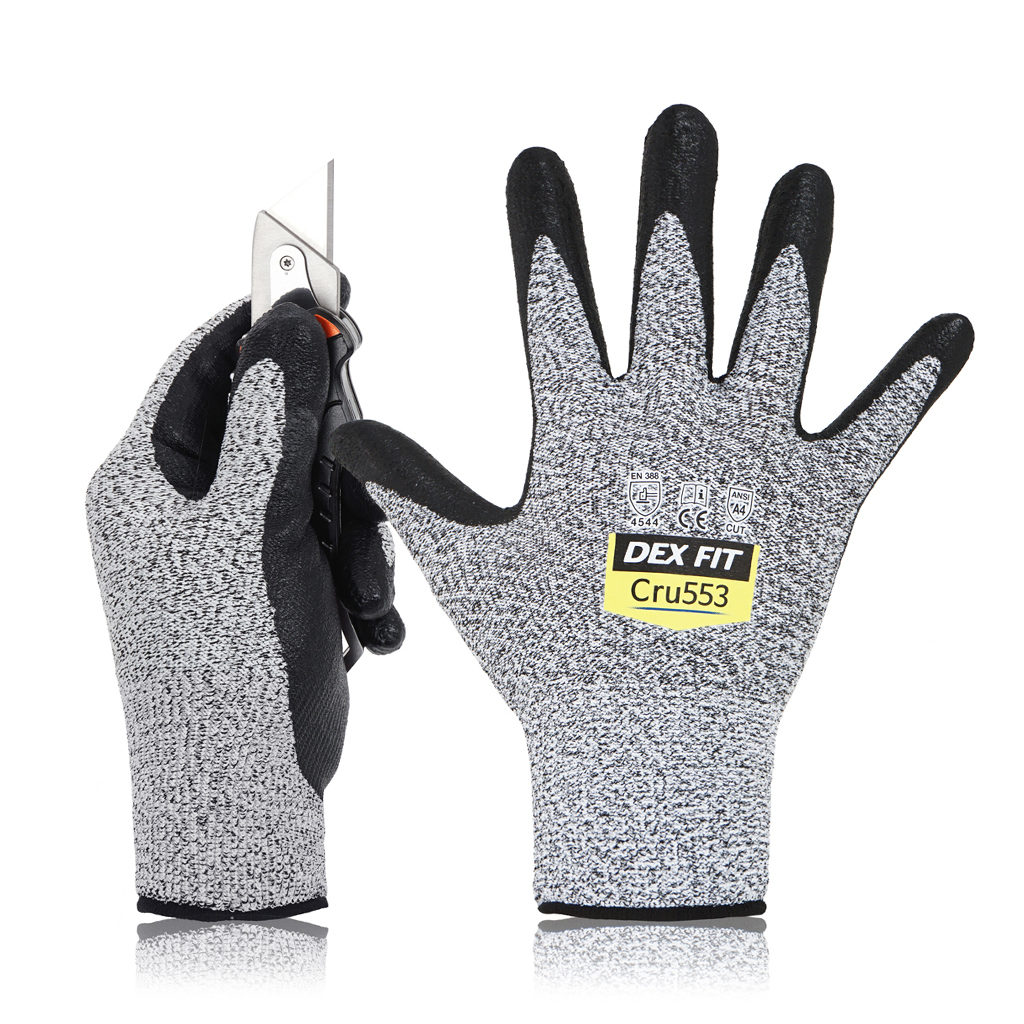 DexFit gants de travail Cru553 gris