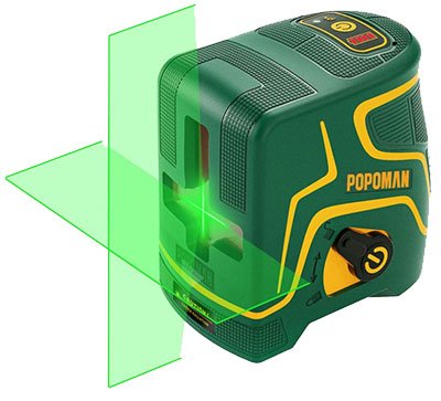 Test et avis - Niveau Laser Croix Vert 45m de Popoman avec USB Charge
