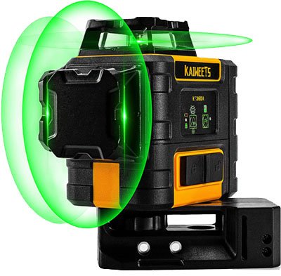 Test et avis - Niveau Laser Vert 3 x 360° Kaiweets Professionnel Automatique