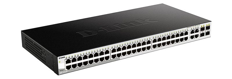 test D-Link DGS-1210-48 Switch Smart 48 Ports Gigabit + 4 Ports Combo 1000BaseT SFP