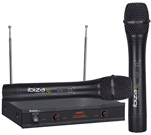 Test Ibiza VHF2H Microphone sans fil
