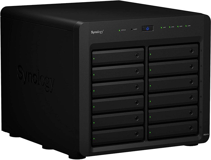test Synology DiskStation NAS DS2419+ 12-Baies