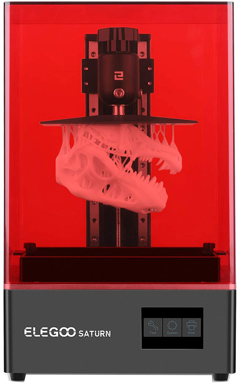 Test ELEGOO Saturn MSLA Imprimante 3D UV Photopolymérisation en Résine 3D Printer