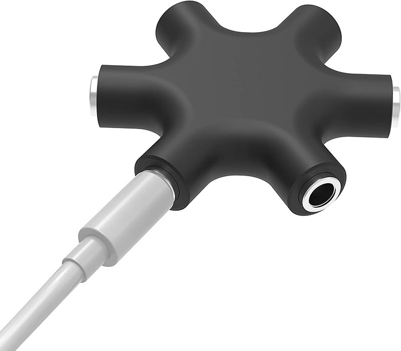 test et avis innoGadgets Splitter Jack – Distributeur pour Prises Jack 3,5mm avec 6 connecteurs