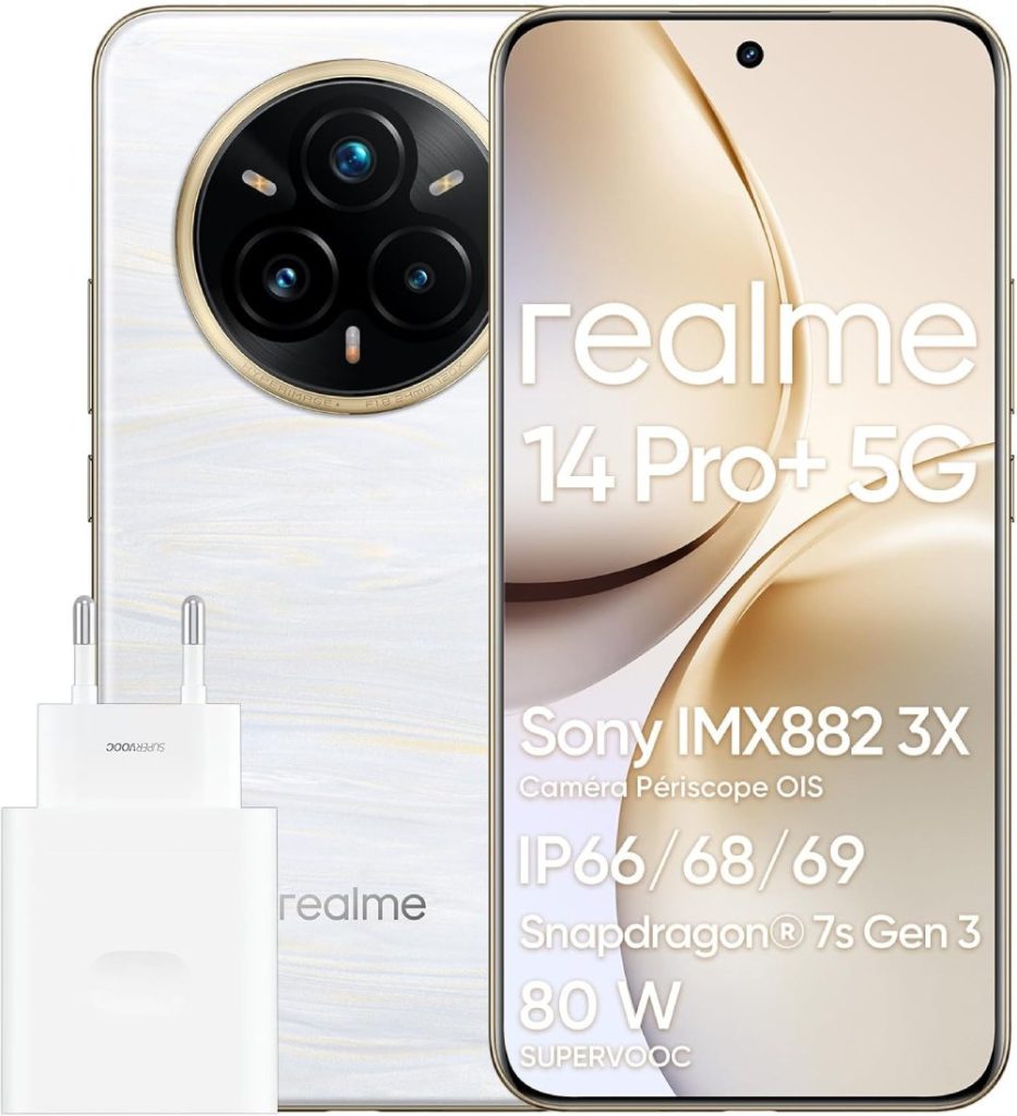 Realme 14 Pro+ - Un design surprenant et innovant