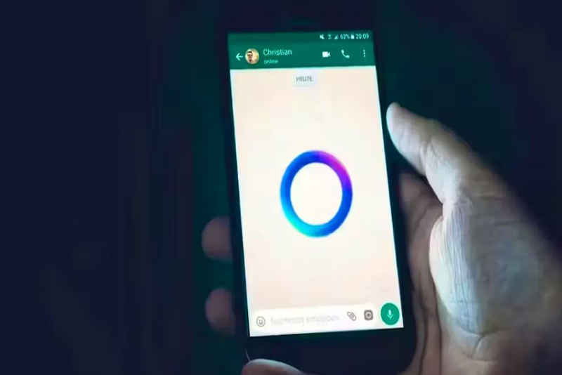 Découvrez comment éliminer le mystérieux cercle bleu de WhatsApp : vivement recommandé !