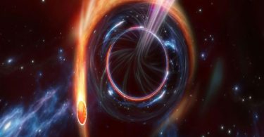 Un trou noir rebelle dévorant des étoiles dans une galaxie lointaine de façon spectaculaire