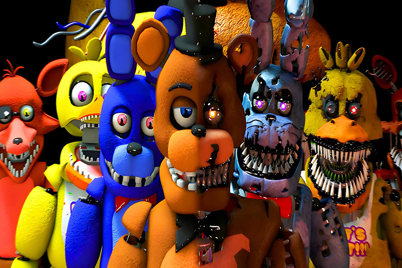 Rencontrez Freddy Fazbear et ses amis à la maison d'horreur Five Nights at Freddy's pendant les Halloween Horror Nights