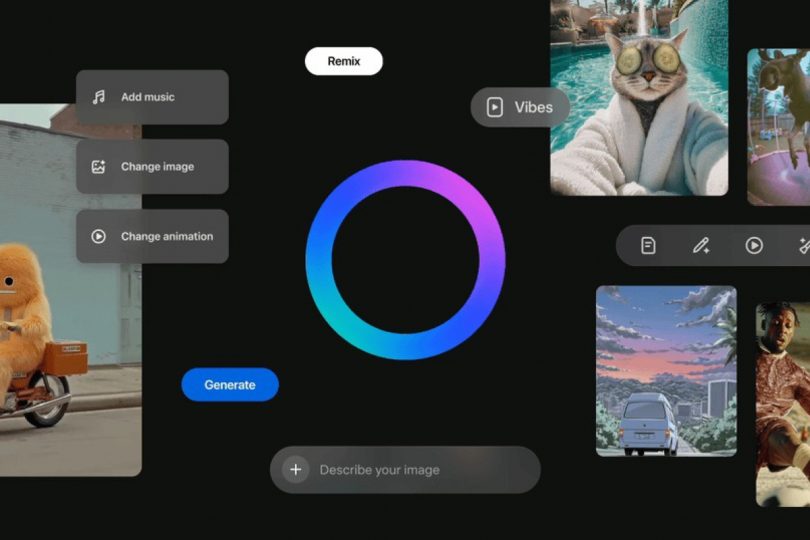 Meta inaugure un flux dédié à l'IA - L'application Meta AI Un nouveau flux pour les vidéos générées par IA