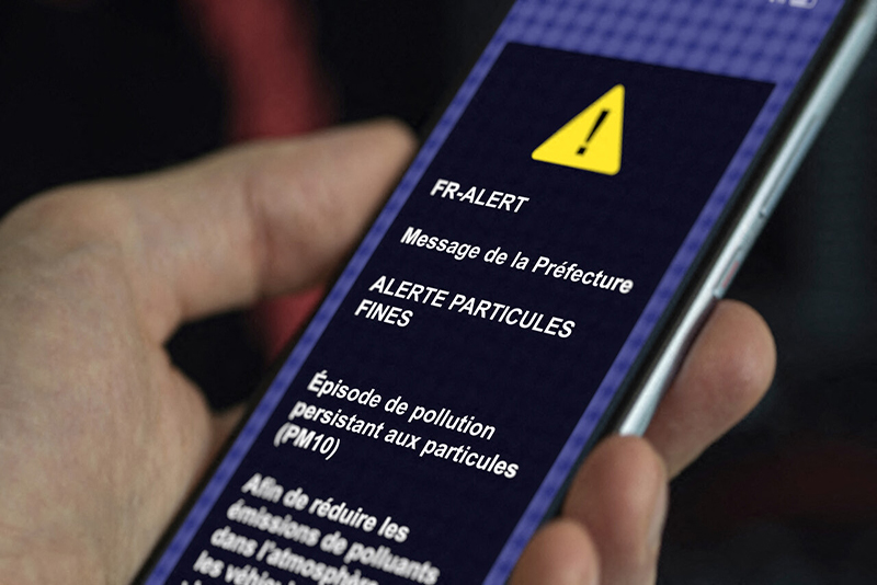 Des milliers de smartphones français s'apprêtent à diffuser cette alerte