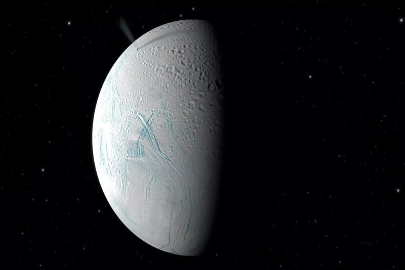 Des molécules vitales découvertes dans des données vieilles de 17 ans provenant de la lune Encelade de Saturne