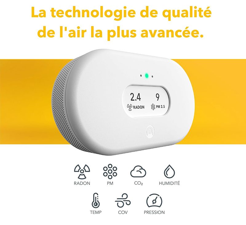 Details Airthings 2960 View Plus Test et Avis Complet du Détecteur de Radon et de Qualité d'Air
