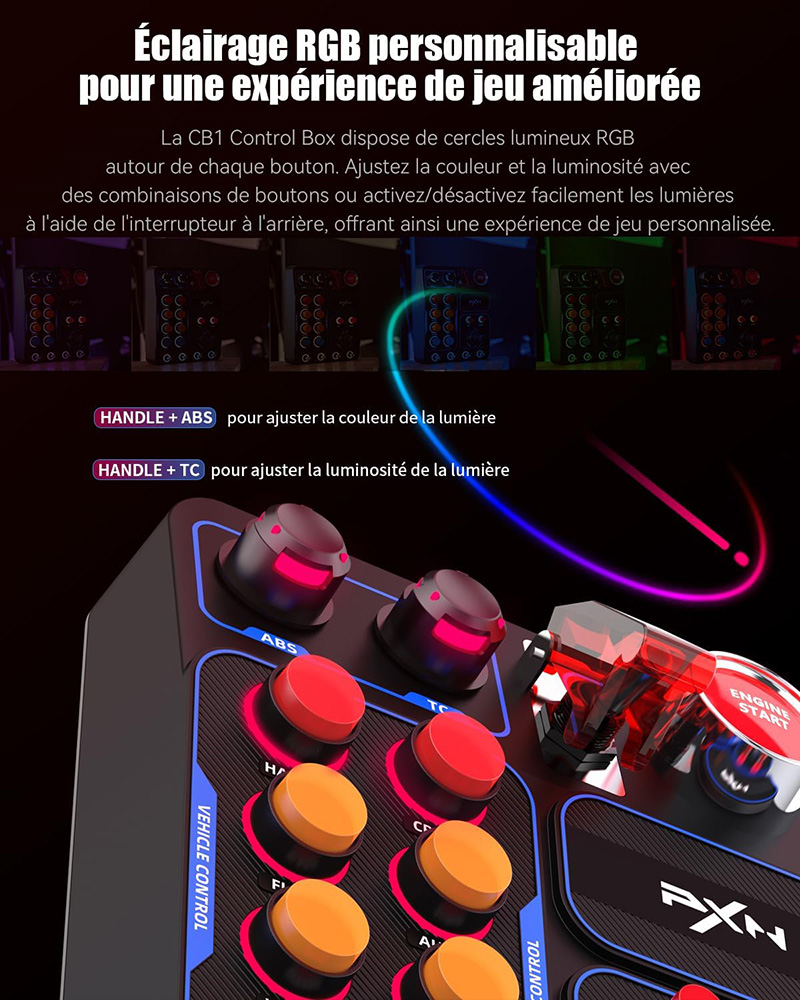 Details Test complet du PXN CB1 Button Box Le panneau de contrôle à 30 boutons qui révolutionne la simulation