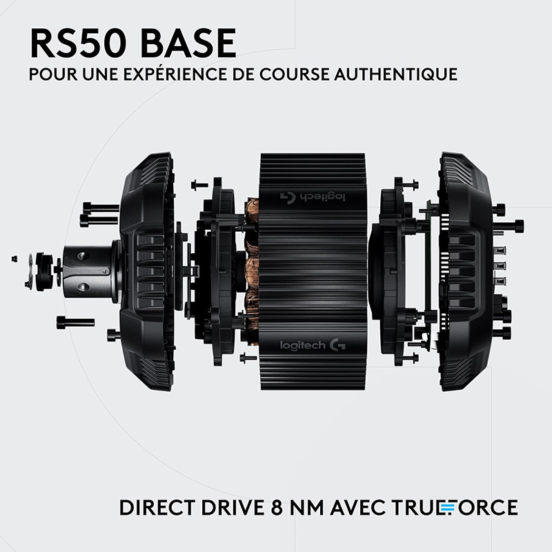 Details Test du Logitech G RS50 System avec RS Pedals Le volant Direct Drive accessible enfin chez Logitech