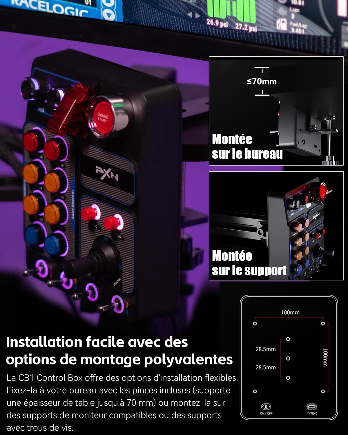 TEST COMPLET du panneau de contrôle à 30 boutons PXN CB1 Button Box - Installation et configuration Simplicité exemplaire