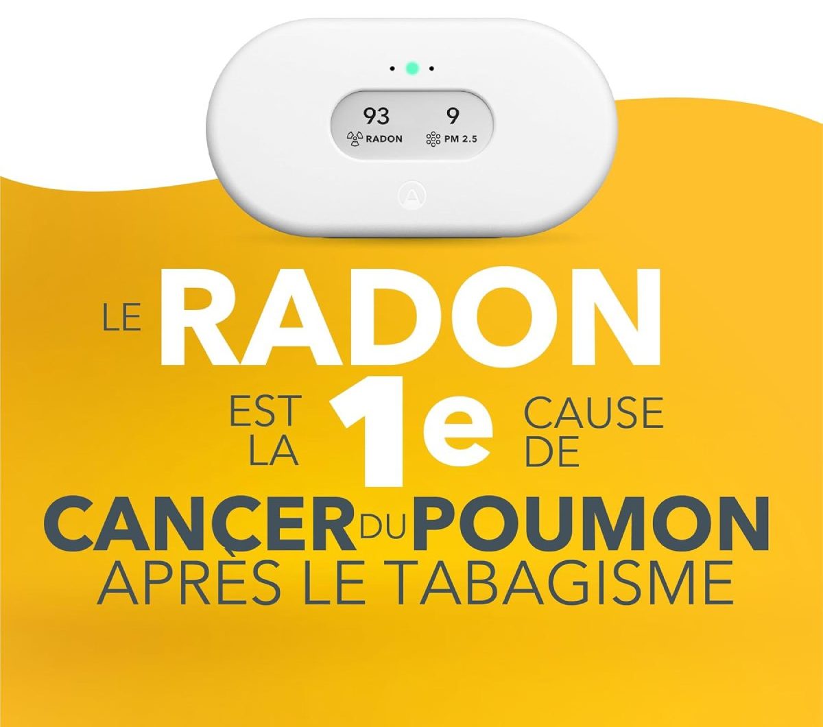Test complet du Détecteur de Radon et de Qualité d'Air Airthings 2960 View Plus