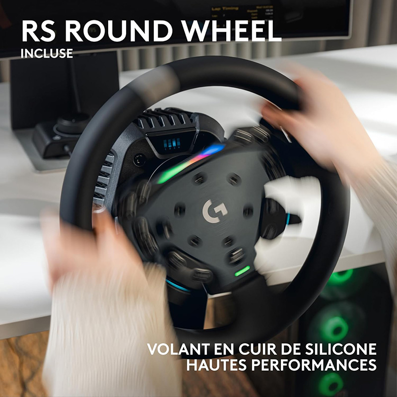 Test du Logitech G RS50 System avec RS Pedals - Le volant Direct Drive accessible enfin chez Logitech