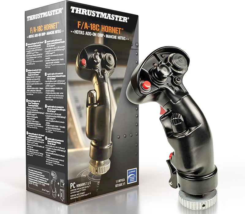 Test du -Thrustmaster FA-18C Hornet HOTAS Add-On Grip Réplique Officielle 11 à 19 Boutons