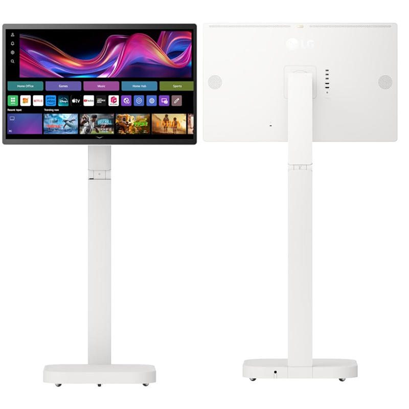 Avant Test complet du LG Smart Monitor Swing 32U889SA-W 32 4K Tactile sur Pieds à Roulettes