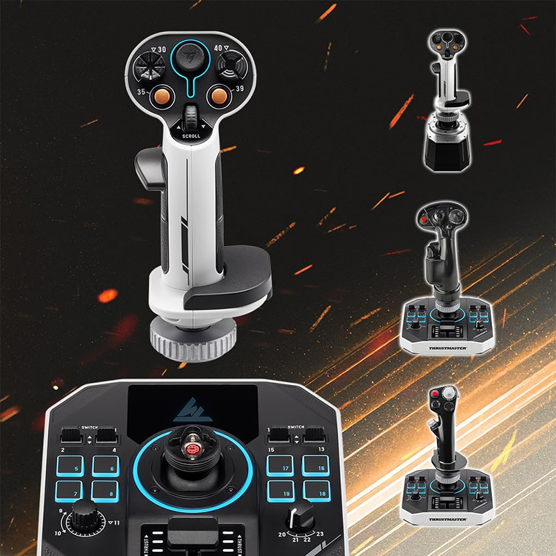 Details Test complet du Thrustmaster Sol-R 1 Flightstick – Joystick Spatial Compact avec Technologie H.E.A.R.T 16-bit et 44 Commandes Assignables