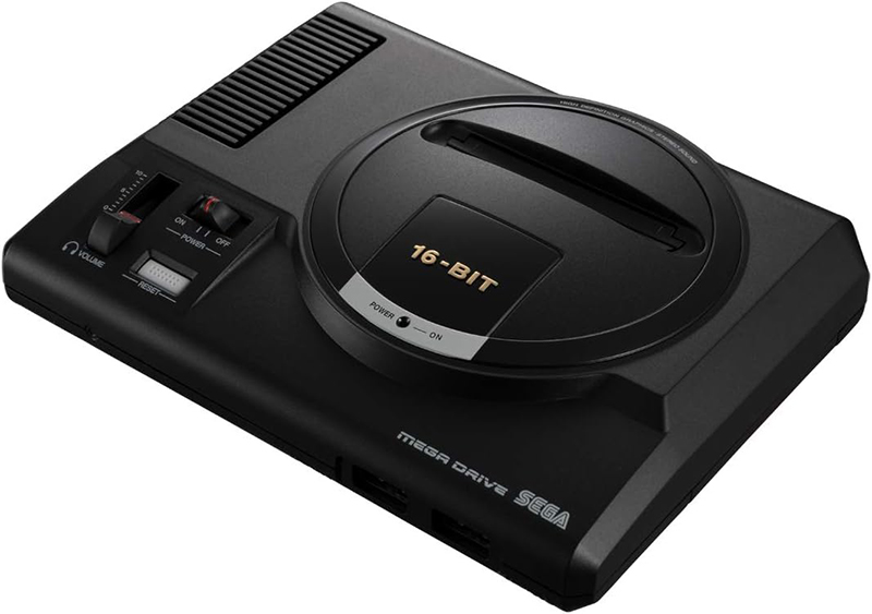 Vue de Cote Test complet de la Sega Mega Drive Mini avec 42 Jeux Préinstallés