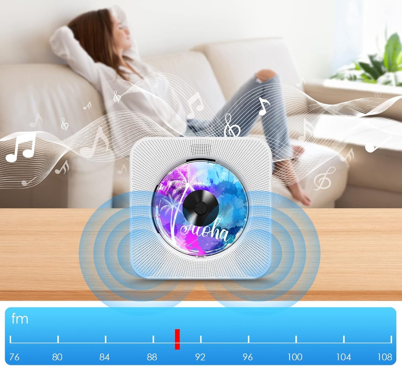 MON Test COMPLET du Gueray Lecteur CD Portable Mural - Comparaison avec les Modèles Concurrents