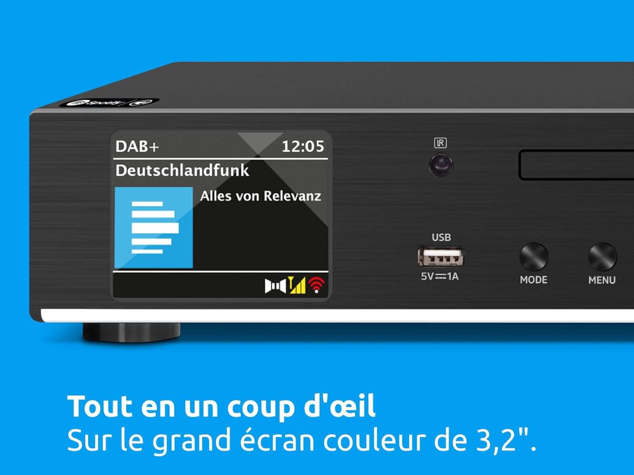 MON Test COMPLET du TechniSat DIGITRADIO 143 CD (V3)