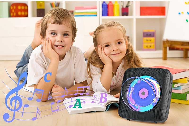 Test complet du Kegaudio Lecteur CD Portable Bluetooth avec Batterie - Rechargeable 1800mAh