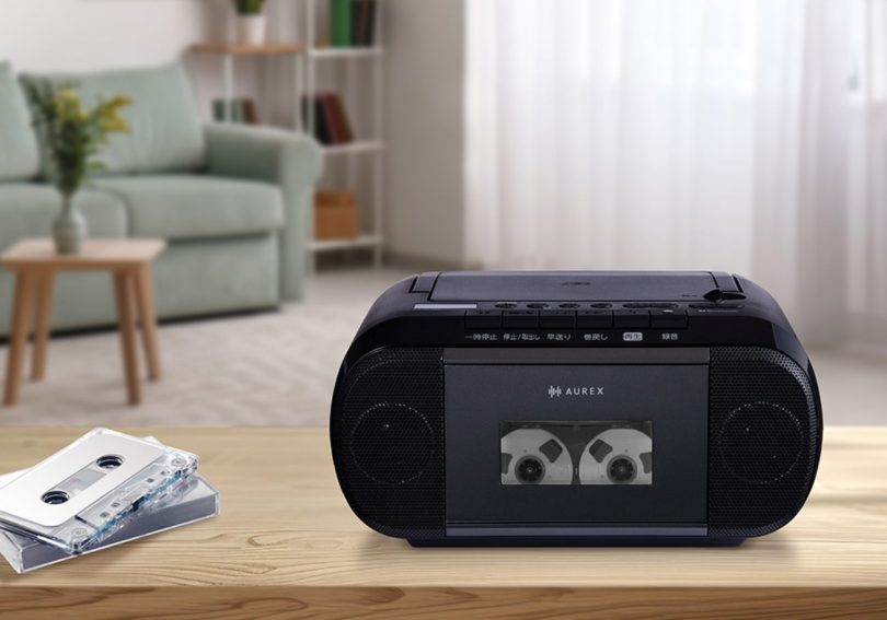 Radiocassette Toshiba Aurex AX-KCR80 avec lecteur CD et Bluetooth