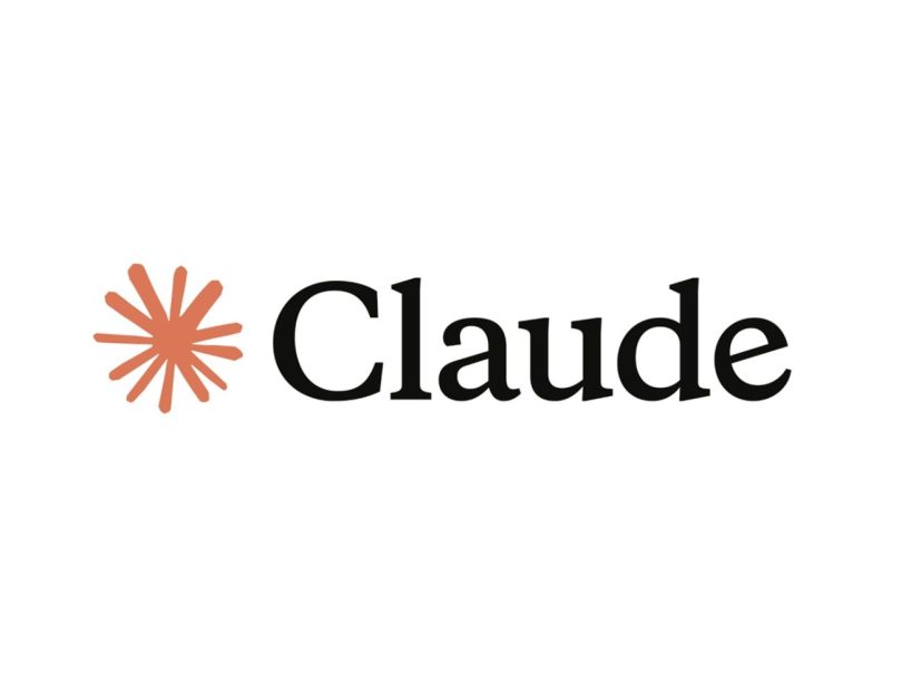 Logo officiel de Claude AI par Anthropic avec une icône en forme d'astérisque orange, utilisé ici pour illustrer une campagne de phishing et de malware par usurpation d'identité.