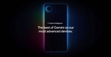 Visuel officiel Gemini Intelligence de Google avec logo coloré, illustrant les exigences matérielles strictes d'Android 17 qui réservent l'IA agentique aux smartphones flagship 2026 équipés de 12 Go de RAM et Gemini Nano v3.