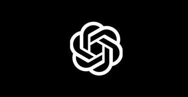 Logo officiel d'OpenAI en blanc sur fond noir, illustrant l'annonce des nouveaux modèles gpt-4o-realtime-preview pour l'intégration audio native via API.