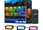 Kit Govee Outdoor Deck Lights 2, dix spots LED RGBWIC étanches IP67 pour terrasse reliés par une guirlande de 13,5 mètres