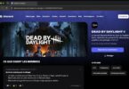 Capture de la future page web publique d'un serveur Discord découvrable, ici Dead by Daylight, avec sa description, son nombre de membres et un résumé automatique des discussions