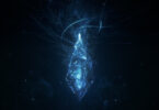 Cristal bleu lumineux, visuel officiel de Final Fantasy XIV Online, illustrant la compensation d'un jour de jeu offert par Square Enix après la faille PHP