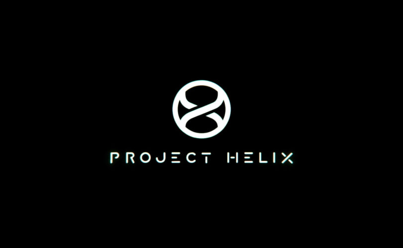 Logo officiel de Project Helix, nom de code de la prochaine génération de console Xbox capable de lancer les jeux console et PC