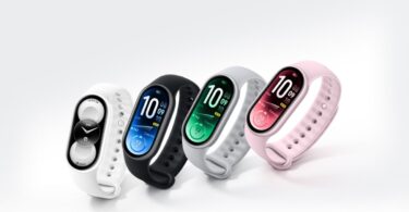 Xiaomi Smart Band 11 en quatre coloris, blanc nacré Édition Céramique, noir minuit, argent glacier et rose mystique, avec écran AMOLED de 1,72 pouce